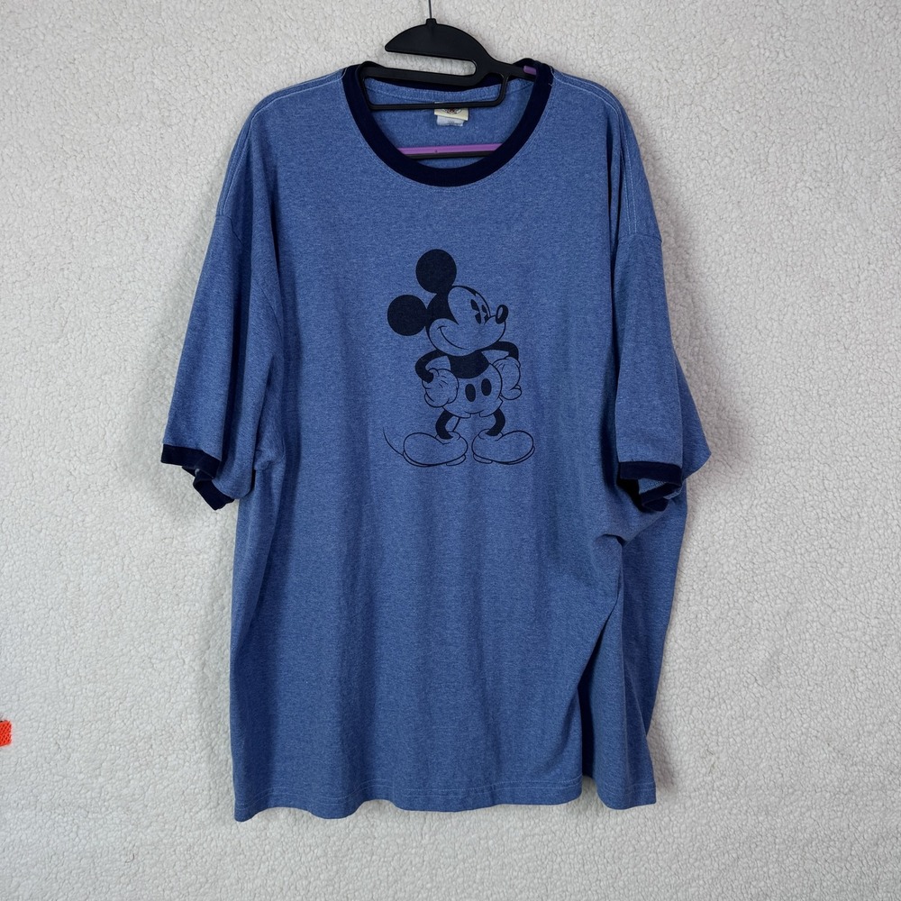 Vintage Mickey & Co Shirt Mens 2XL Disney Mickey Mouse Cartoon 90s Tee‎